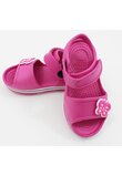 Sandale fete, EVA, roz inchis cu fluturas