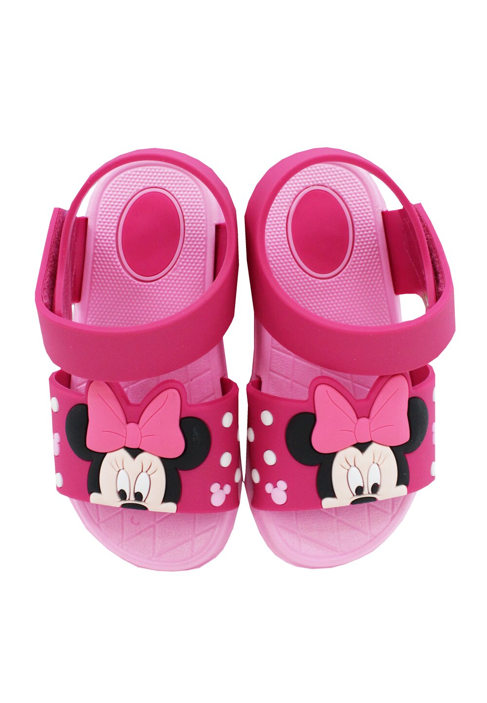 Sandale fete, material EVA, Minnie Mouse cu fundita, roz OEM