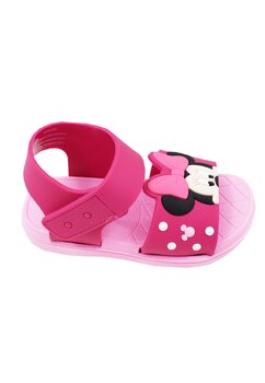 Sandale fete, material EVA, Minnie Mouse cu fundita, roz
