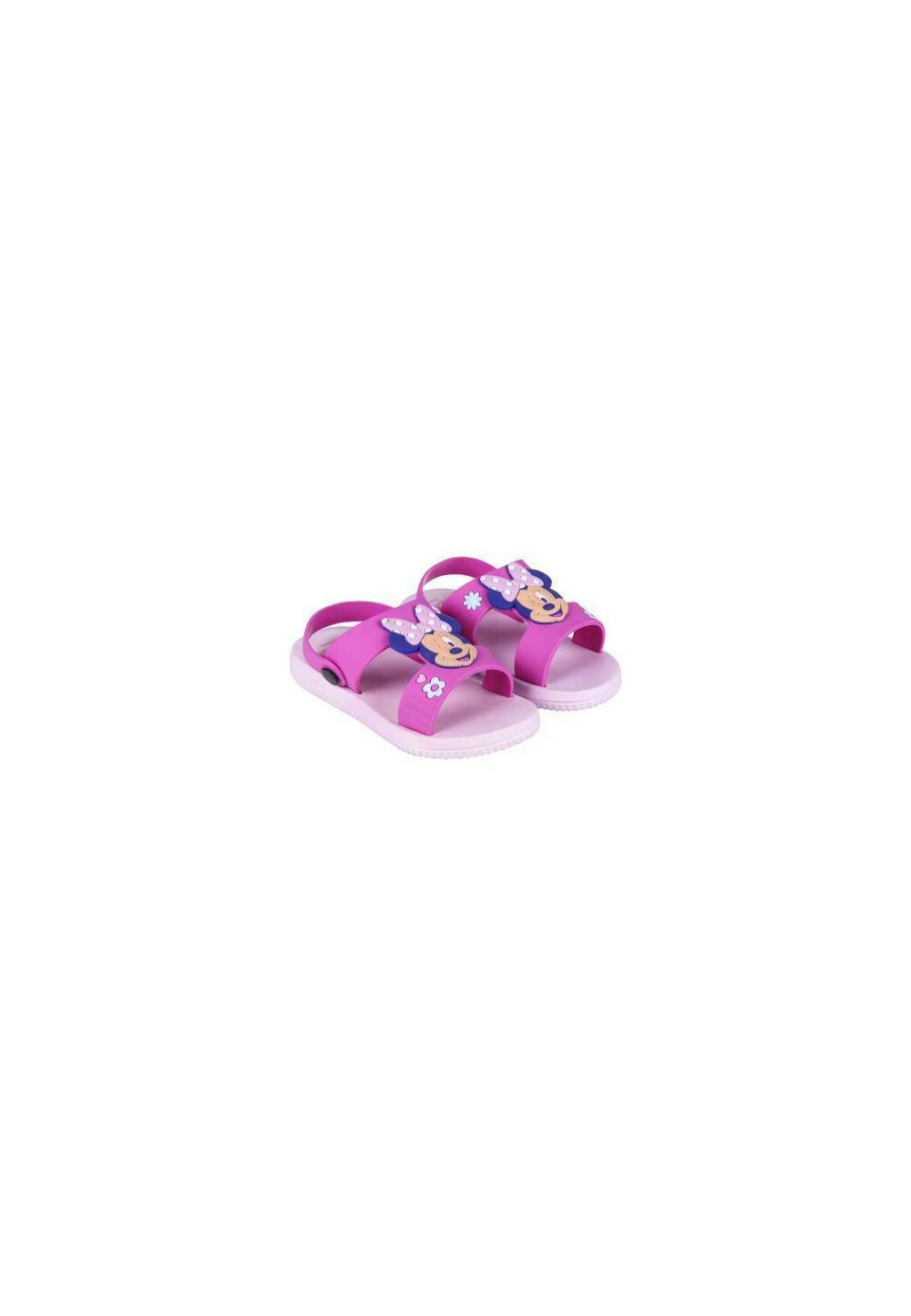 Sandale, Minnie M. roz cu floricele DISNEY