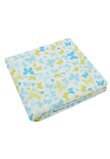 Scutec muselina bumbac, Butterfly turcoaz, 80x70 cm, multicolor
