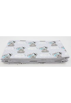 Set 2 aparatori, bumbac, It is a boy, verso gri, 120x60cm