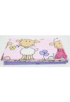 Set 2 aparatori, bumbac, Little Sheep, mov, 120x60 cm