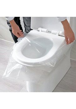 Set 2 protectii biodegradabile, unica folosinta pentru toaleta