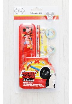 Set 6 accesorii scoala, Mickey Mouse and friends