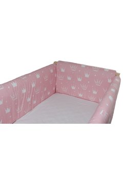 Set aparatori patut, Maxi, doua fete, coronite roz,120x60cm