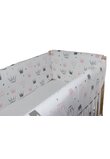 Set aparatori patut, Maxi, doua fete, coronite roz,120x60cm
