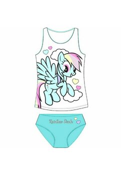 Set maieu+chilot, Pony, turcoaz