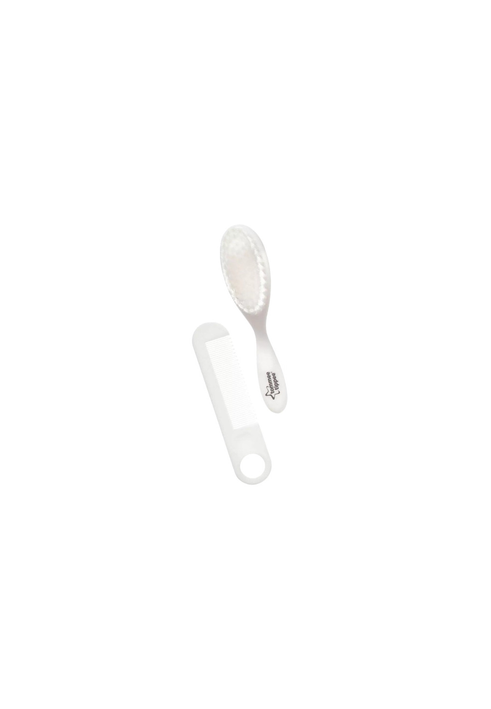 Set perie si piaptan, Tommee Tippee, alb alb