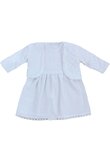 Set rochie si bolero, muselina, Raluca, alb