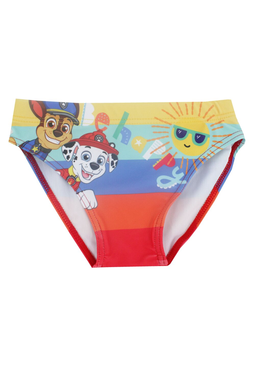 Slip de baie, 84% poliester, Be Happy, Paw Patrol, galben