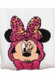 Sosete Minnie Mouse, albe, mar 17-18