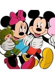 Sticker perete, Mickey si Minnie