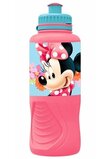 Sticla sport Minnie Mouse, roz cu turcoaz