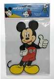 Stiker perete, Mickey Mouse, negru, 27 x 1 x 13 cm