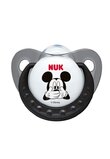 Suzeta Nuk cu tetina din silicon, 0-6 luni, Mickey Mouse