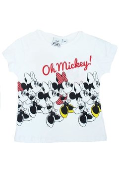 Tricou, alb, Oh Mickey