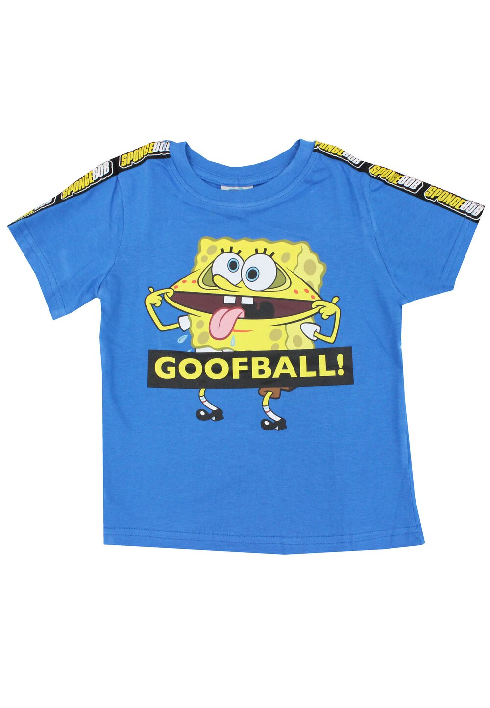 Tricou baieti, 95% bumbac, SPONGEBOB, albastru