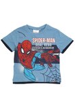 Tricou baieti, MS, bumbac, Spider Man Real Hero, albastru
