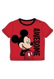 Tricou bebe, Awesome, Mickey Mouse, rosu