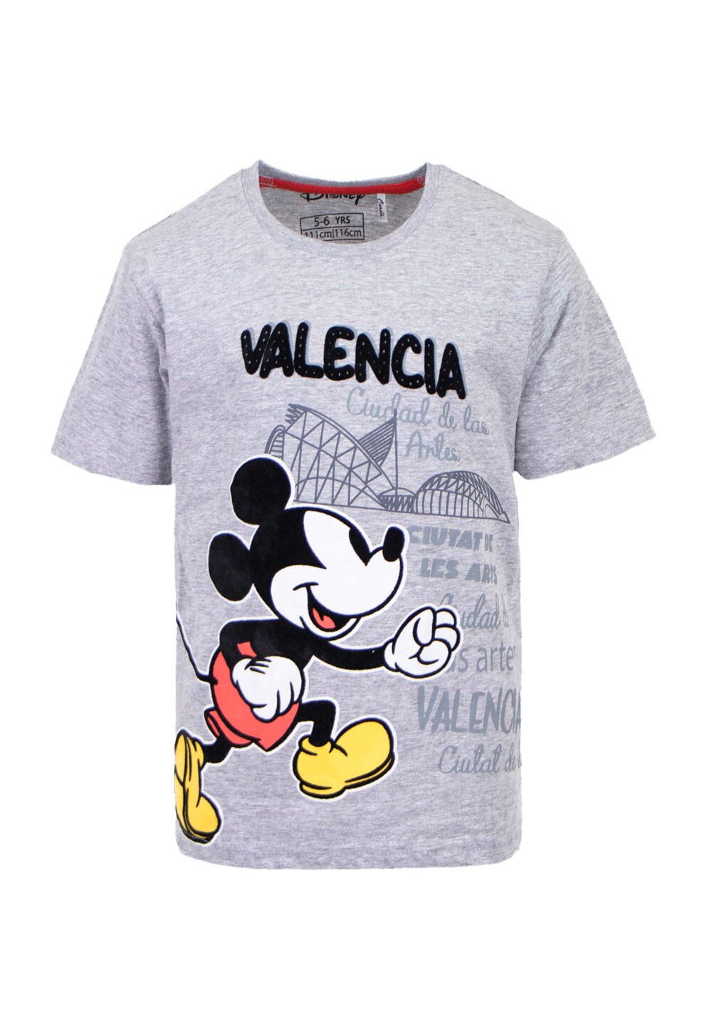 Tricou gri, Valencia, Mickey Mouse DISNEY