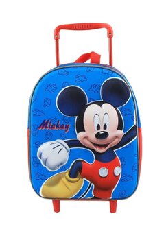 Troller, Mickey 3D, albastru, 25 x 10 x 34 cm