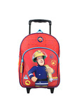 Troller poliester, Fireman Sam, rosu, 38 x 12 x 28 cm