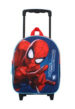 Troller poliester, Spider Man, 3D, bleumarin, 26 x 32 x 11 cm