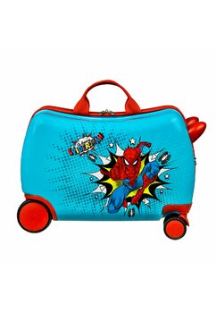 Troller tip geanta, Spider Man, albastru, 33 x 21 x 42 cm