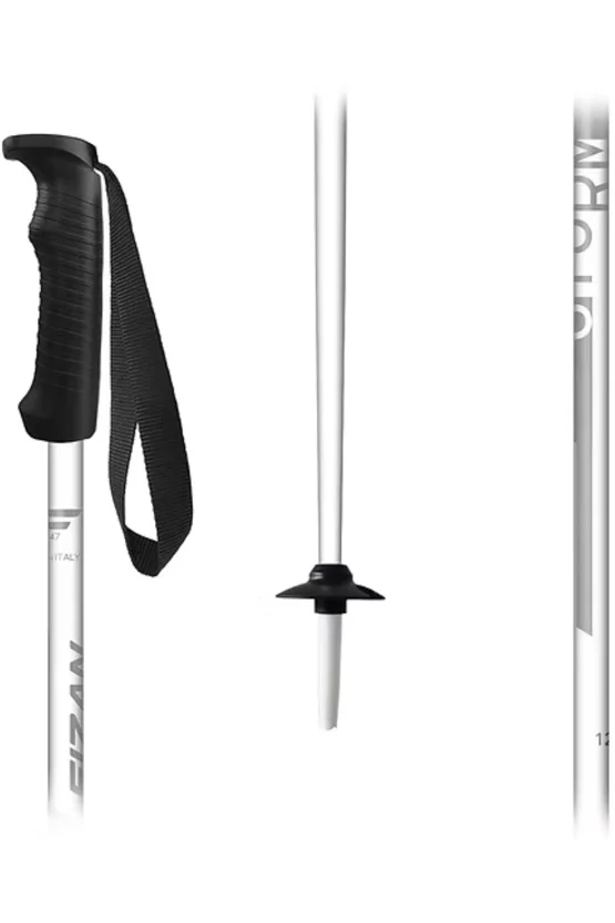 Bețe ski Fizan Storm White 2025-2026 picture - 2