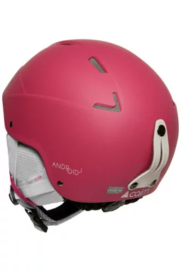 Cască Cairn Android Junior Mat Fluo Fuchsia