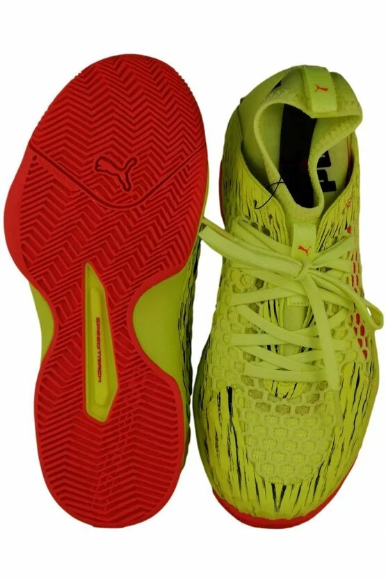 Pantofi Sport Puma Evo Speed Indoor Netfit Yellow picture - 4
