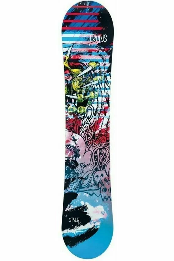 Placă Snowboard Trans Style Wide Blue FW 17/18 picture - 1