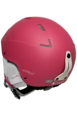 Cască Cairn Android Junior Mat Fluo Fuchsia