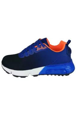 Pantofi Sport Bacca A010 Navy Orange picture - 1