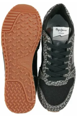 Pantofi Sport Pepe Jeans Gamble Tumble Black picture - 4