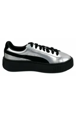 Pantofi Sport Puma Basket Platform Explosive Black picture - 3