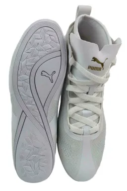 Pantofi Sport Puma Mid Evo White/Gold picture - 4