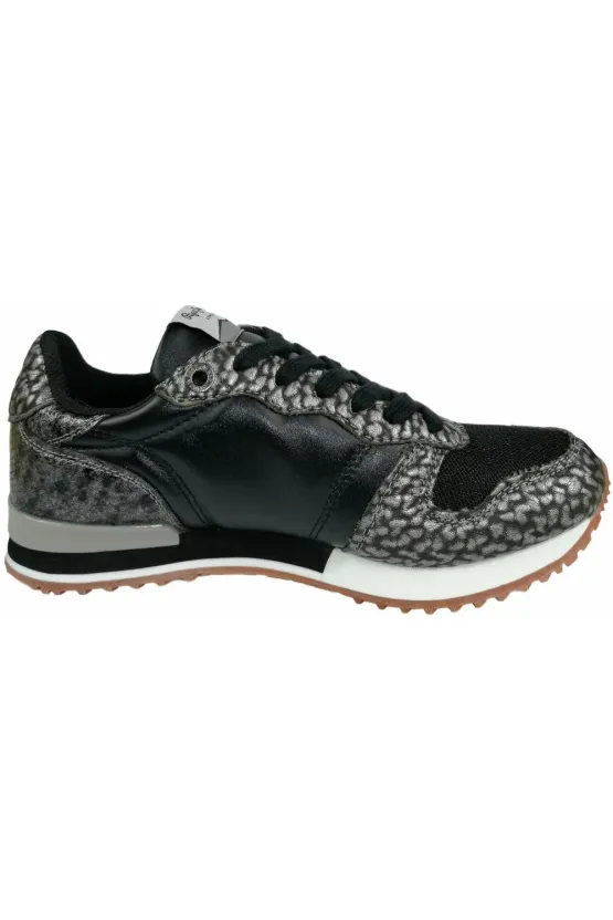 Pantofi Sport Pepe Jeans Gamble Tumble Black picture - 3