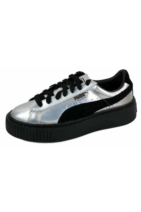 Pantofi Sport Puma Basket Platform Explosive Black picture - 2