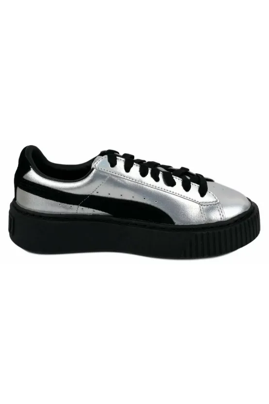 Pantofi Sport Puma Basket Platform Explosive Black picture - 3