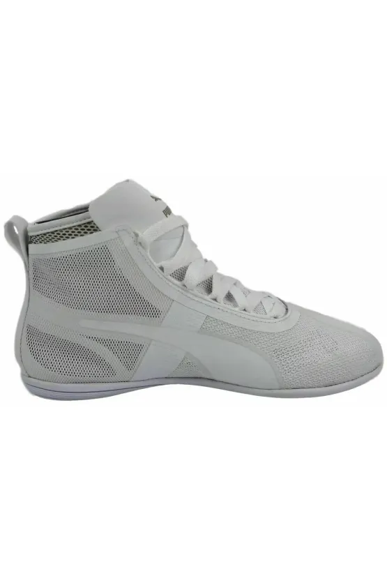 Pantofi Sport Puma Mid Evo White/Gold picture - 3