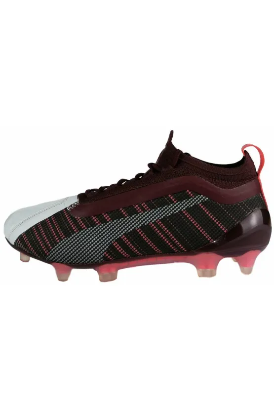 Pantofi Sport Puma One 5.1 FG/AG White/Vineyard picture - 1