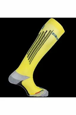 Salomon Winter Compression Socks Corona Yellow
