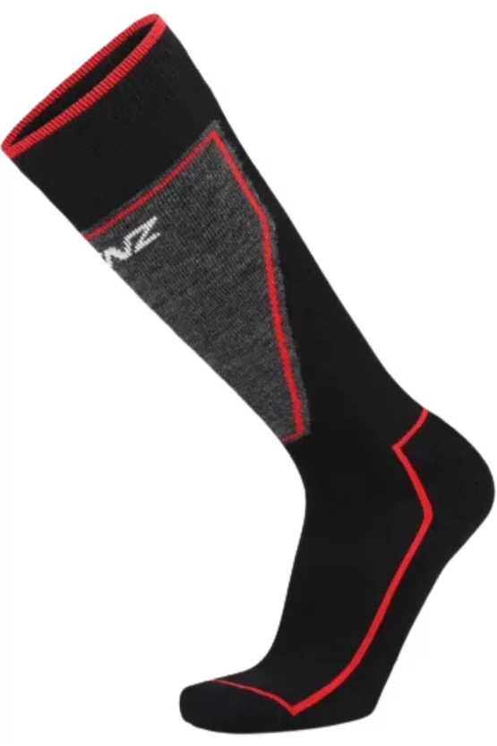 Set 2 x șosete ski Lenz Performance Merino Negru picture - 1