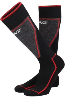Set 2 x șosete ski Lenz Performance Merino Negru picture - 3