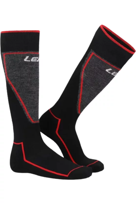 Set 2 x șosete ski Lenz Performance Merino Negru picture - 5