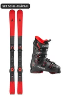 Set Ski Alpin Atomic Redster RX + Clăpari Roxa RFIT HV 80 (Schiuri cu legături + ClăparI)