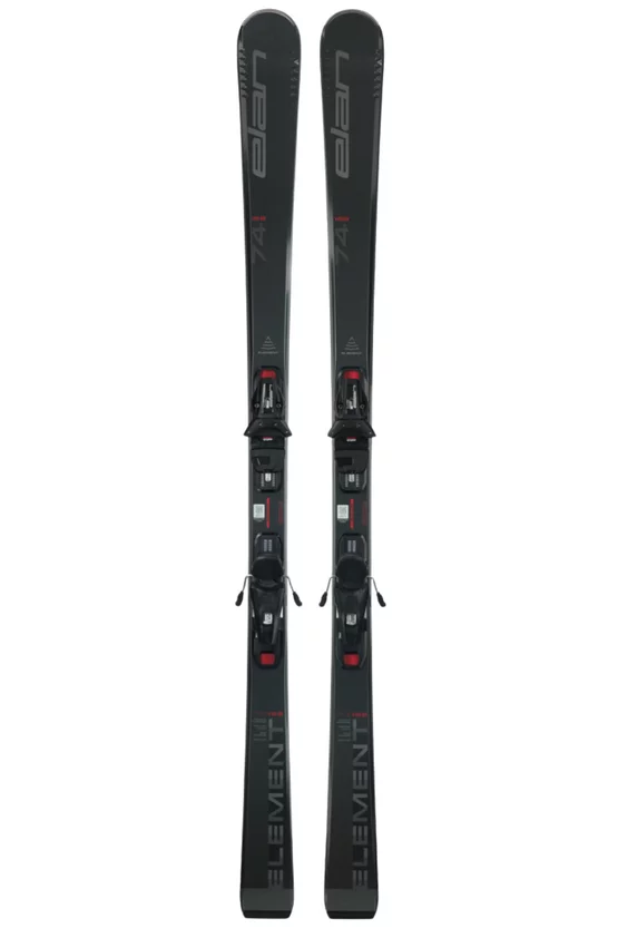 Set Ski Alpin Elan Element 74 Black + Clăpari Roxa RFIT HV 80 2025-2026 (Schiuri cu legături + ClăparI) picture - 2