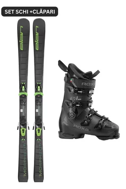 Set Ski Alpin Elan Morpheo TI LS + Clăpari Roxa RFIT HV 100 2025-2026 (Schiuri cu legături + ClăparI)